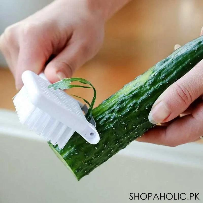 Buy 5 in 1 Fruit & Vegetable Peeler with Brush in Pakistan