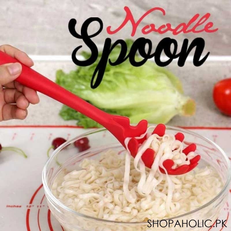 Silicone Noodle and Pasta Spoon