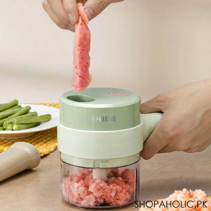 Electric Mini USB Handheld Cooking Hammer Food Chopper and Cutter for Meat and Vegetable