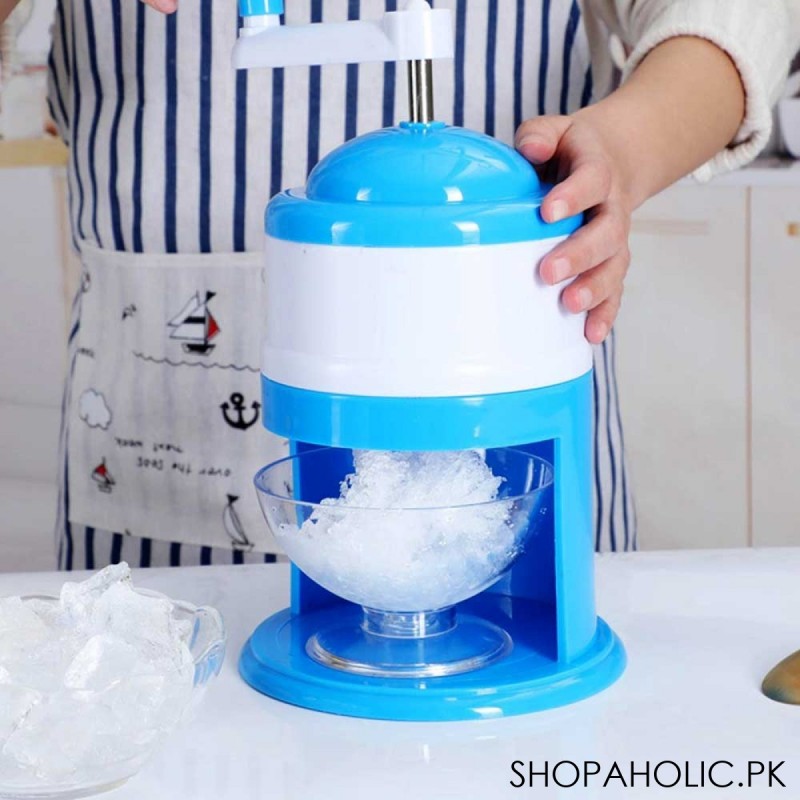 Manual Ice Crushing Shaver Maker Machine (Gola Ganda)