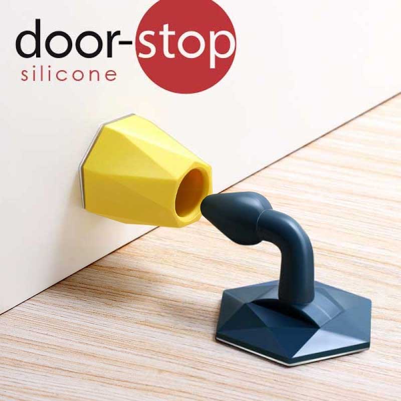 Silicone Door Stopper Double-side Wall Protection