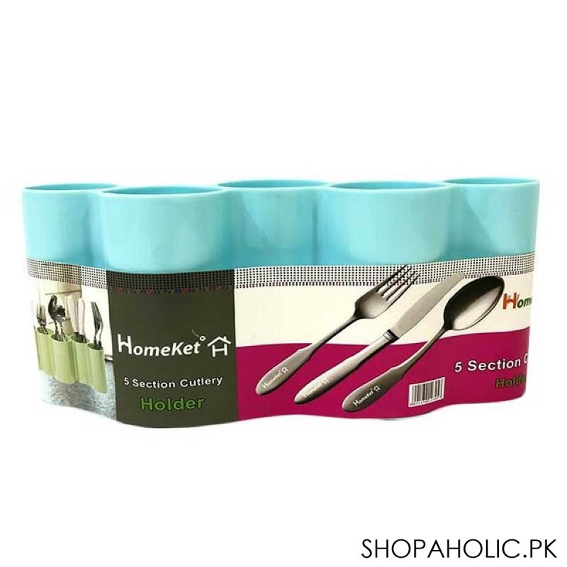 Homeket 5 Section Cutlery Holder