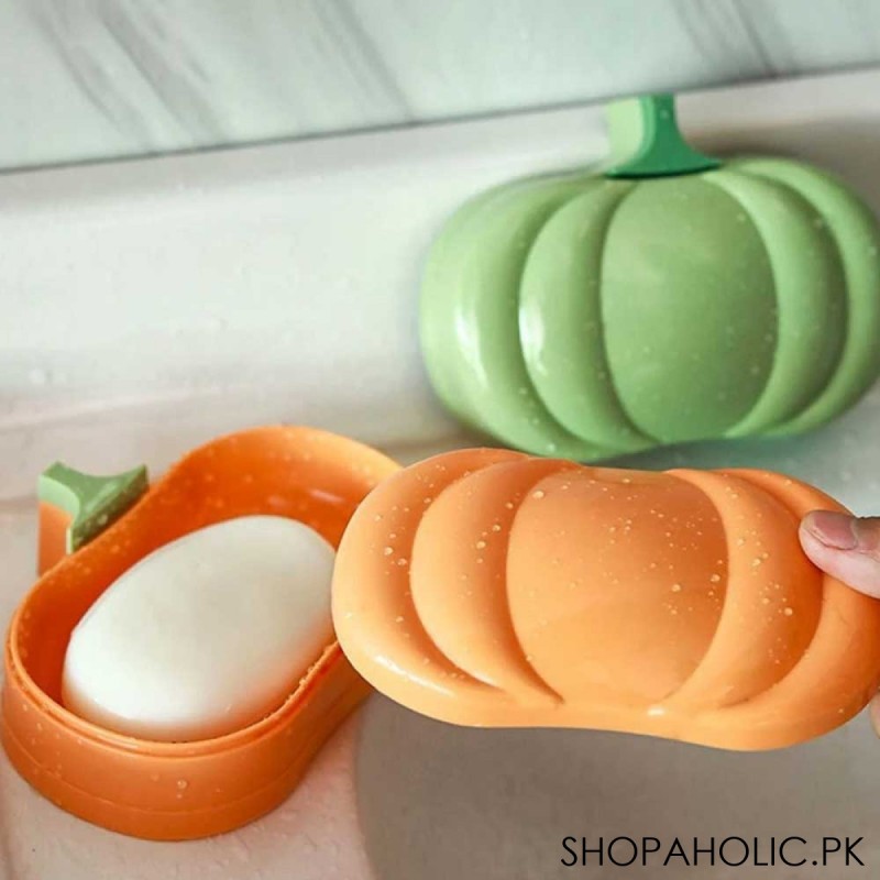 Halloween Portable Pumpkin Soap Box