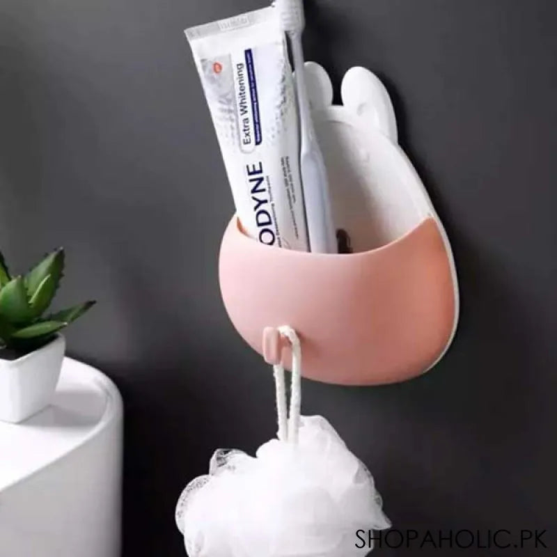 Buy Rabbit Shaped Toothbrush Holder Drain Storage Shelf Pakistan