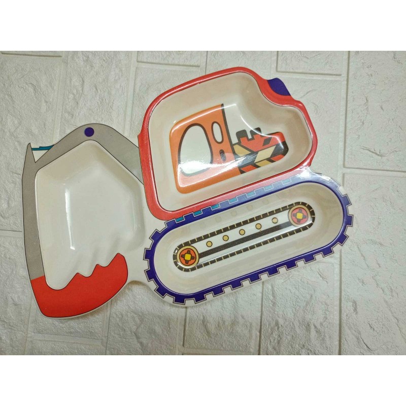Imperial High Quality Baby Feeding  Crane 3 Partition Dish for Kids