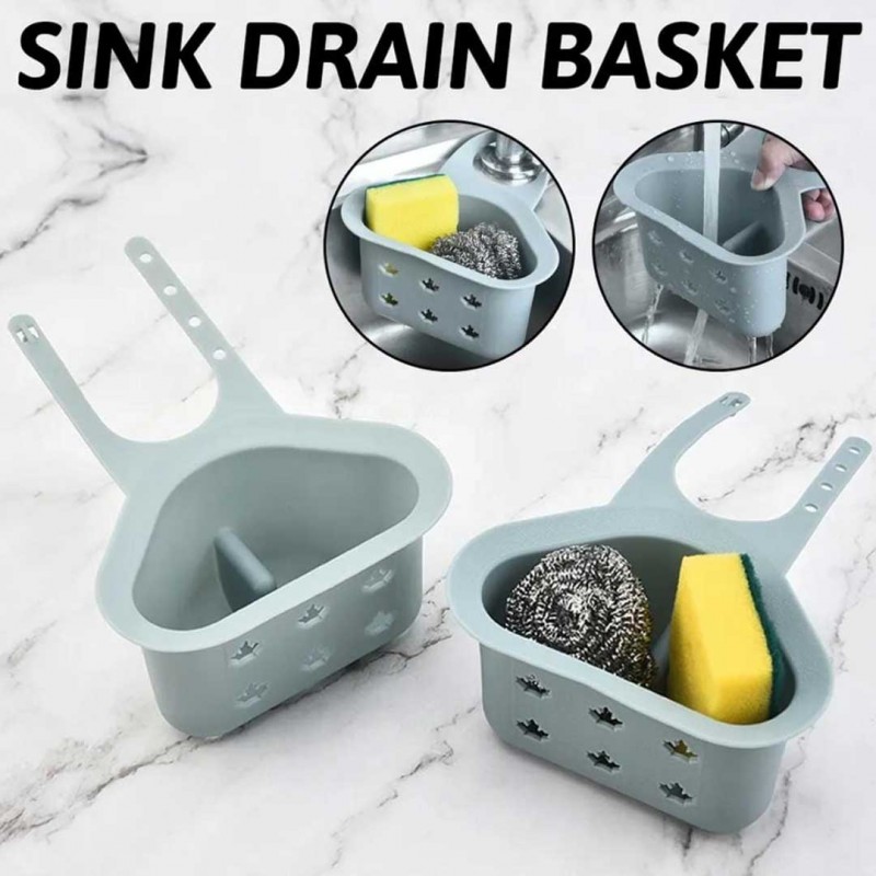Triangle Plastic Sink Corner Basket
