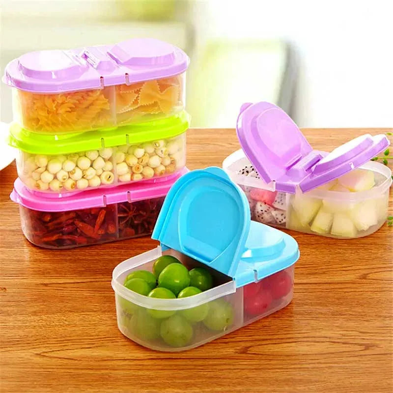Buy Splash Dual Slot Compartment Food Storage Box in Pakistan