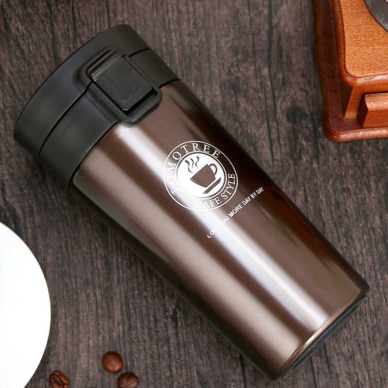 Tomotree Cafe Style Stainless Steel 304 Vacuum Flask - 300ml