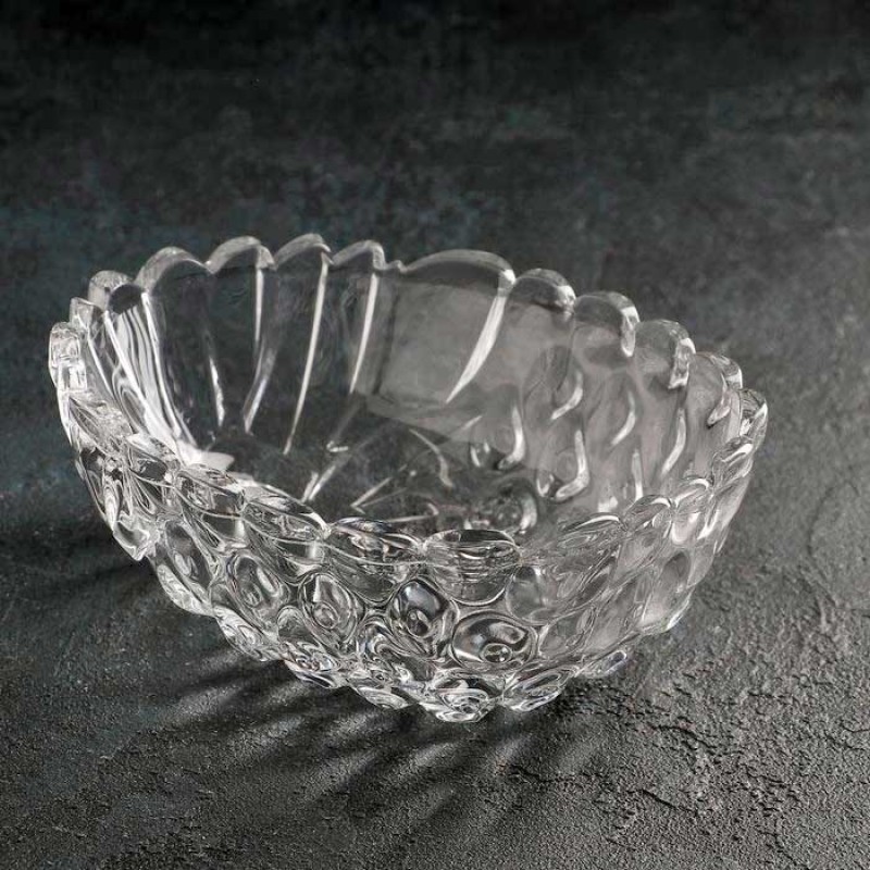 (Set of 6) Noritazeh Ananas Shaped Glass Bowl