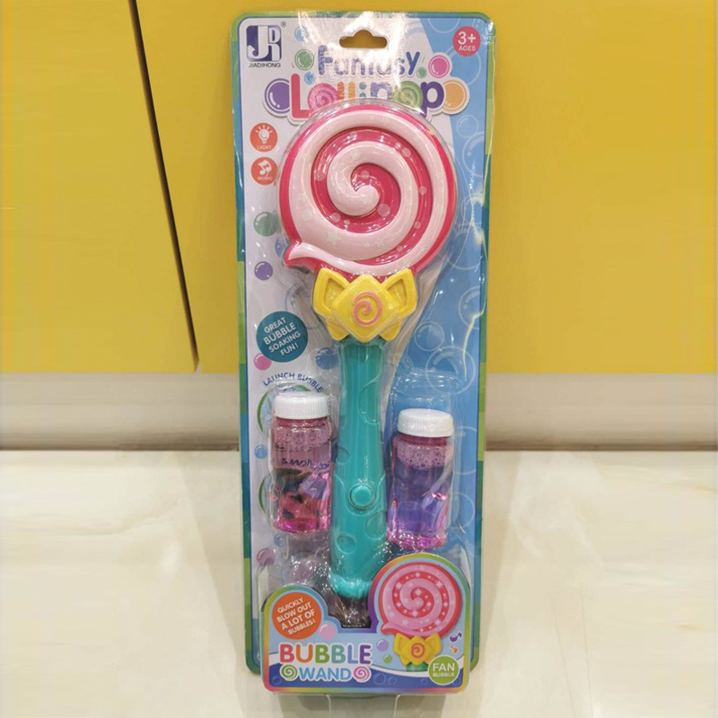Funny Lollipop Stick Bubble Wand For Kids