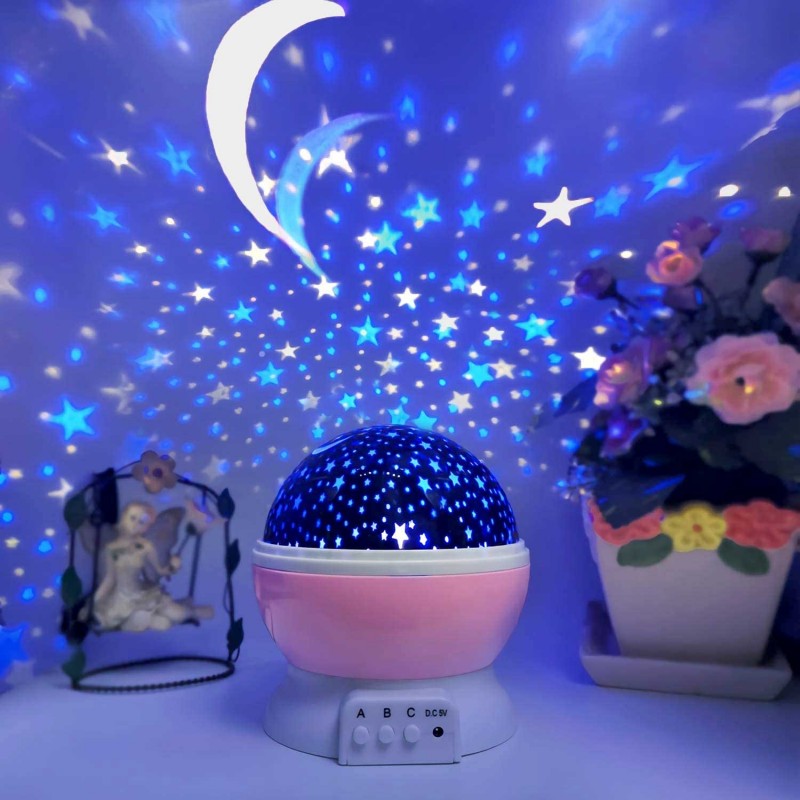Star Master Dream Rotating Projector LED Night Party Lamp