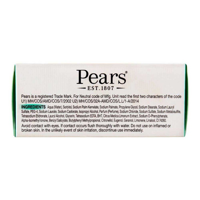 Pears Transparent Soap with Lemon Flower Extracts (125g)
