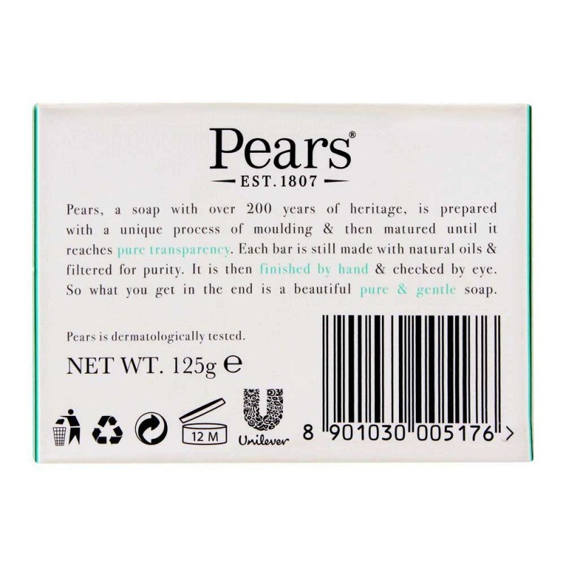 Pears Transparent Soap with Lemon Flower Extracts (125g)
