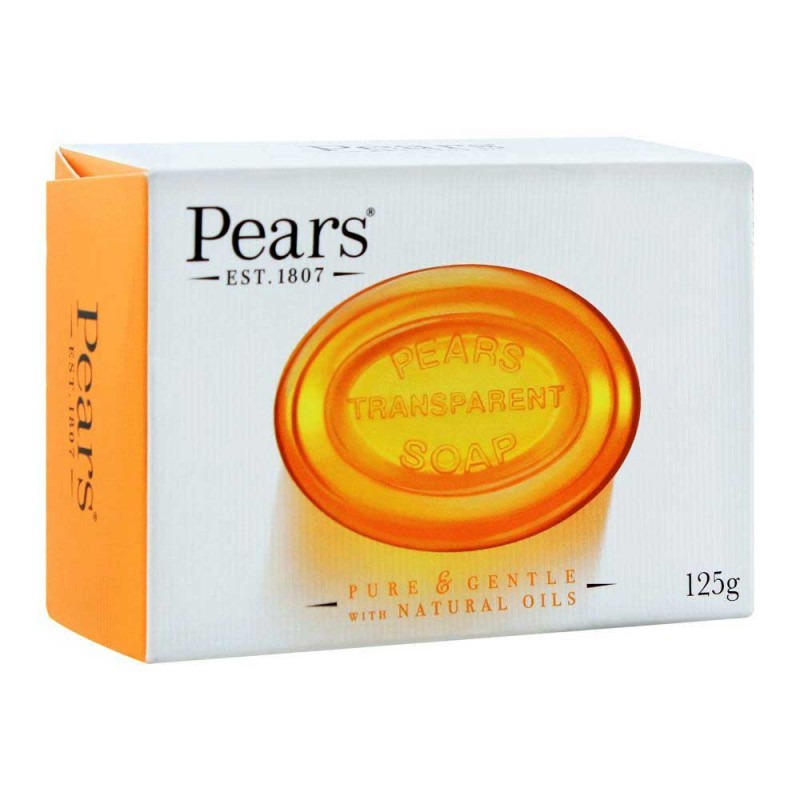 Pears Transparent Soap With Natural Oils (125g)