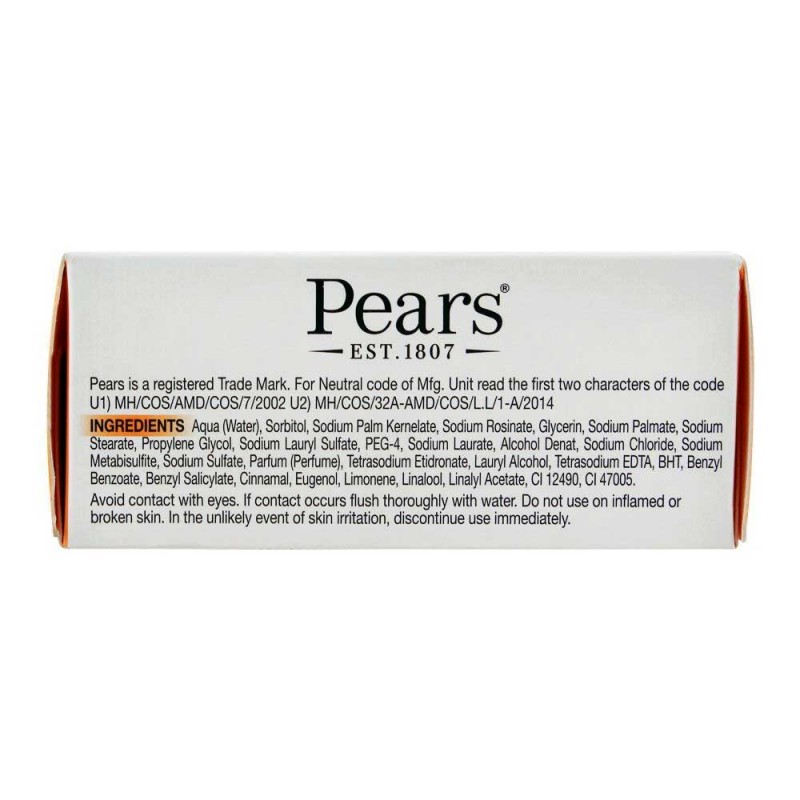 Pears Transparent Soap With Natural Oils (125g)