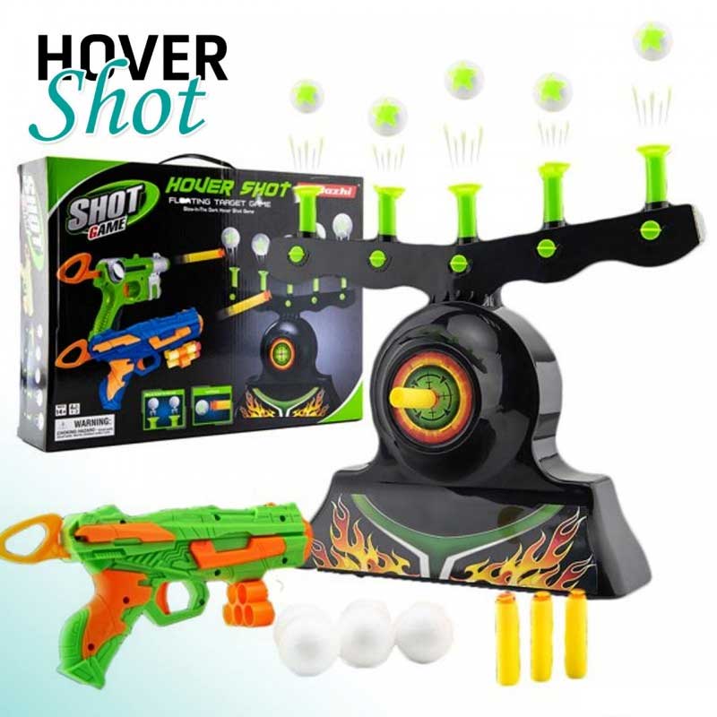 Hover Shot Floating Target Game with 2 Guns