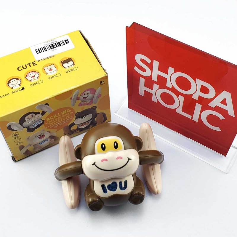 Rolling Monkey Banana Voice Controlled Toy for Kids