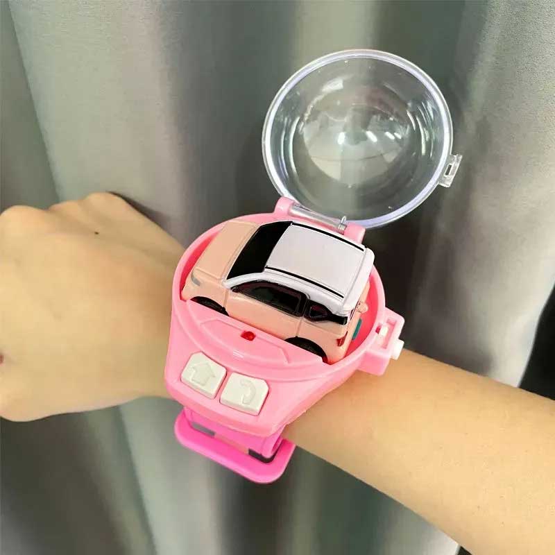 Rechargeable Remote Control Mini Watch Car