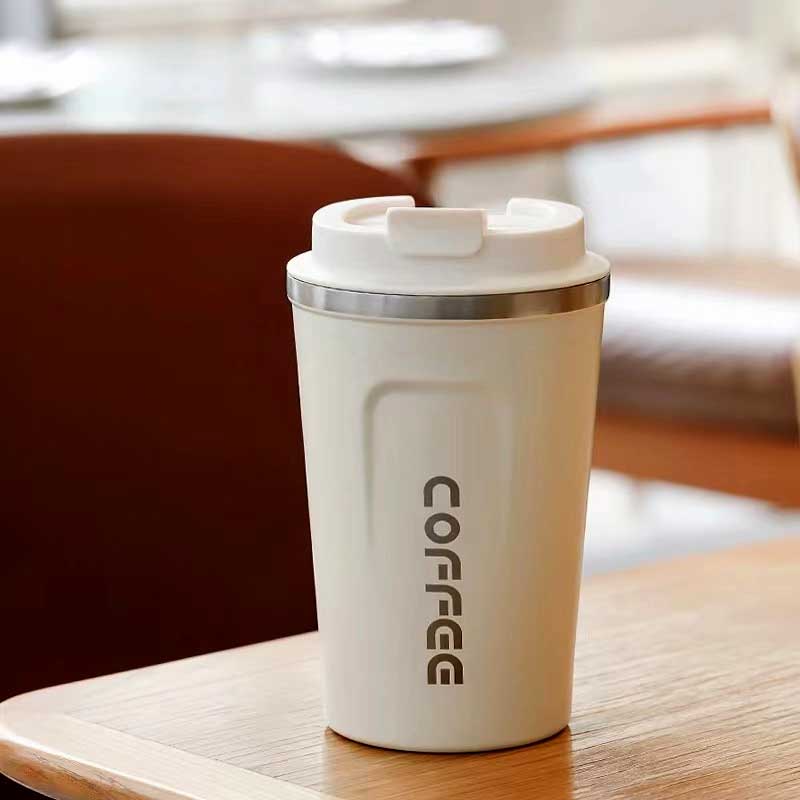 Stainless Steel Vacuum Coffee Mug - 380ml