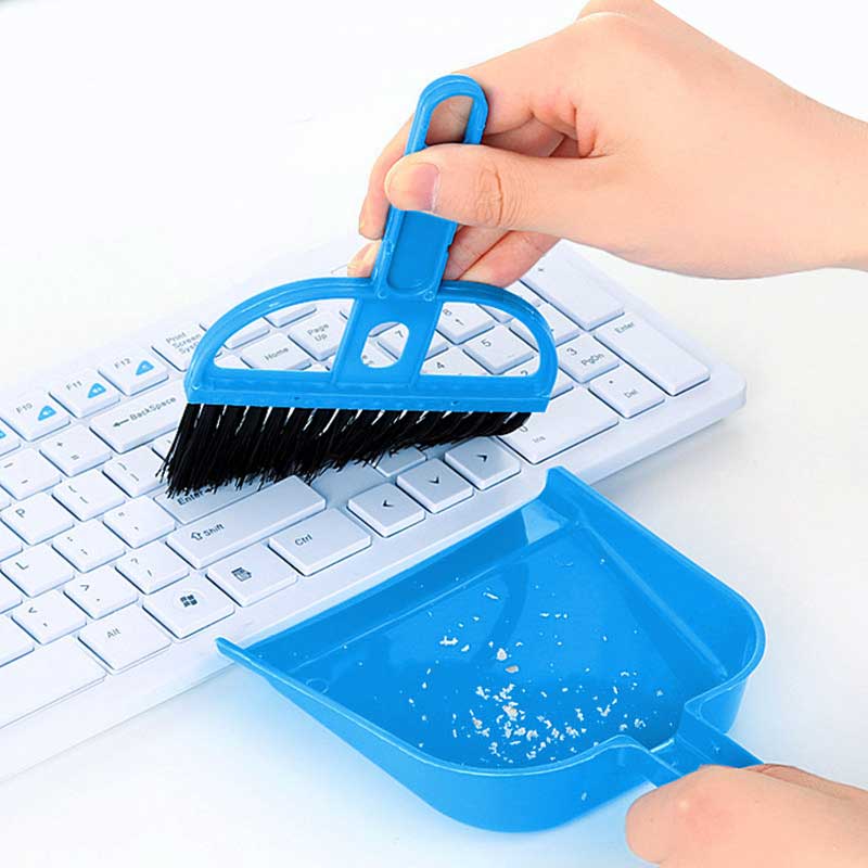 Mini Dustpan with Cleaning Brush