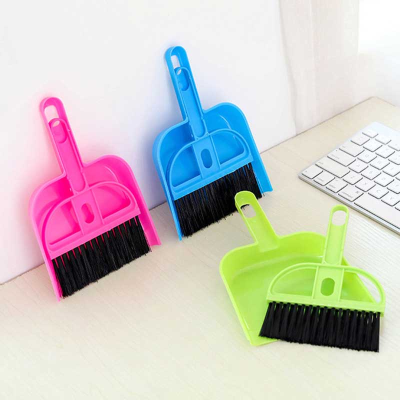 Mini Dustpan with Cleaning Brush