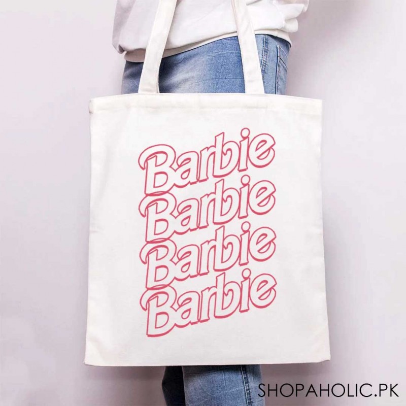 Barbie Heavy Canvas Tote Bag
