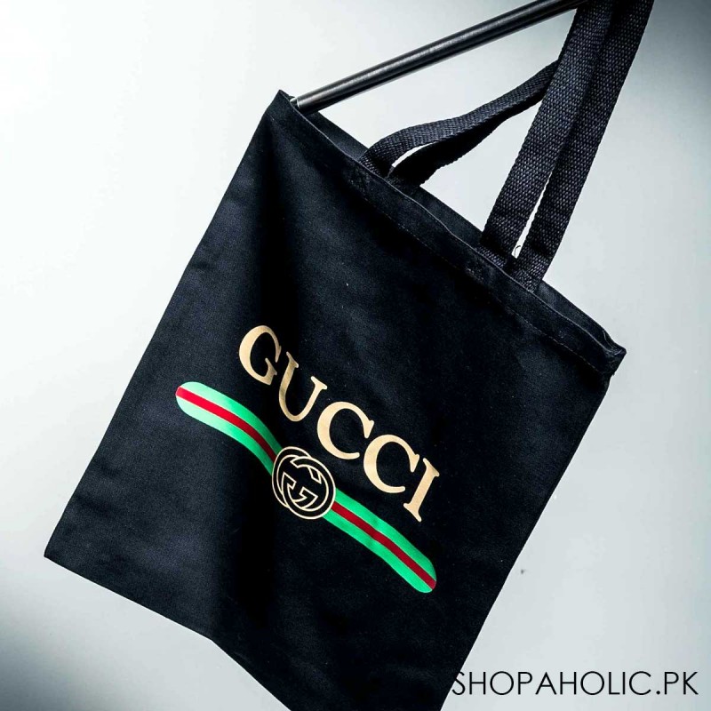 Gucci Heavy Canvas Tote Bag
