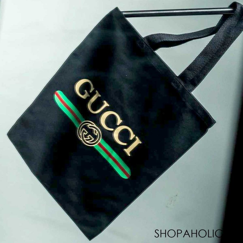 Gucci Heavy Canvas Tote Bag