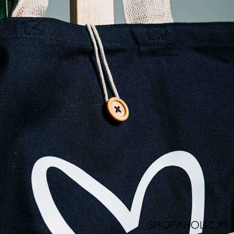 Victoria’s Secret Canvas Button-Up Tote Bag