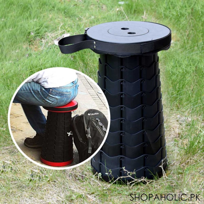 Outdoor Portable Folding Stool for Camping, Fishing, Hiking