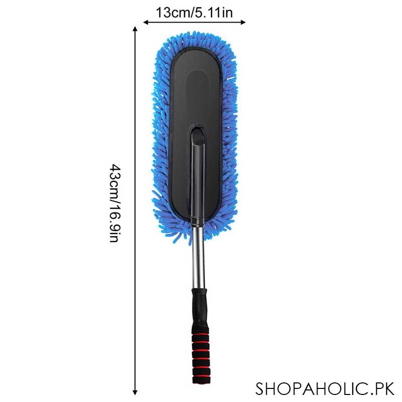 Telescopic Microfiber Car Cleaning Duster with Long Handle