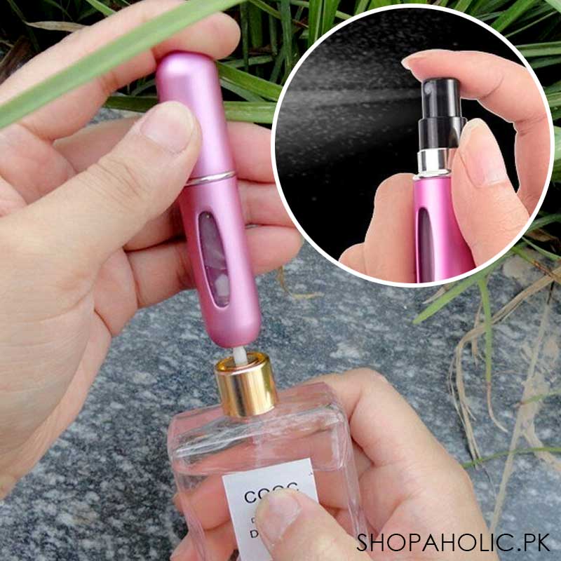 Mini Spray Refillable Empty Perfume Atomizer Bottle for Travel