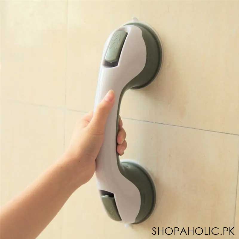 1pc Wall Mount Helping Handle Suction Lock Assist Grip