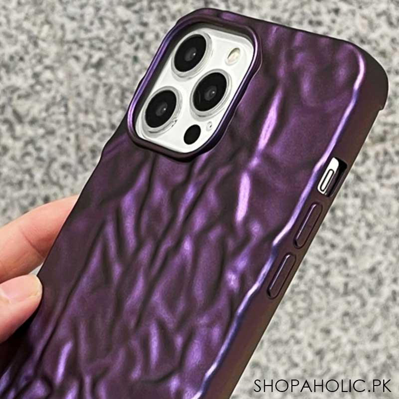 3D Tin Foil Pattern iPhone Case Cover