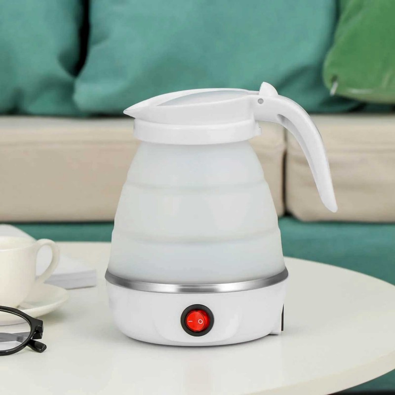 Silicone Collapsible Foldable Electric Kettle 600ml