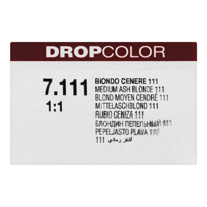 Dikson Drop Color Hair Cream, 100ml, 7.111