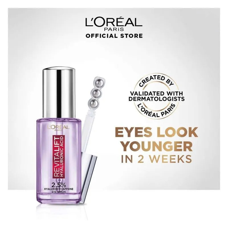 L'Oreal Paris Revitalift 1.5 Hyaluronic Acid + 1 Caffeine