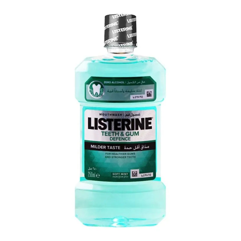 Buy Listerine Teeth & Gum Defence Soft Mint Mouthwash, 250ml