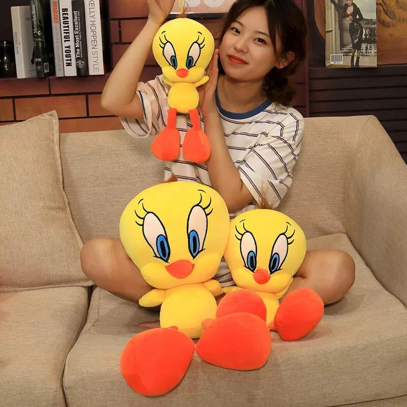 Tweety Yellow Duck Plush Toy, Cute Duck Stuffed Doll, Soft Animal Doll