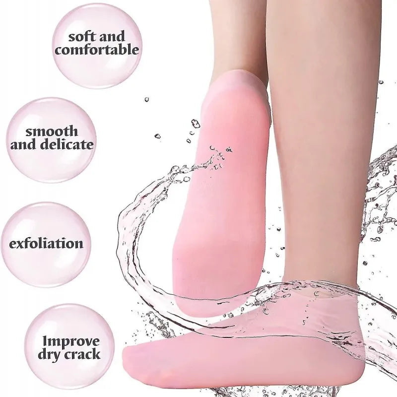 Buy Silicon Foot Care Protector Moisturizing Sock Pakistan