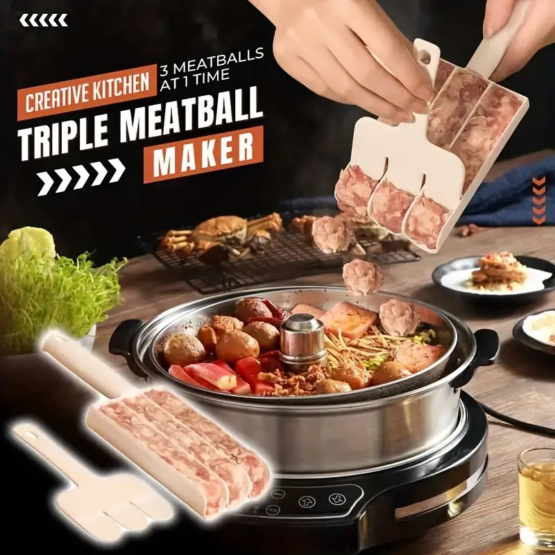 Triple Meat Ball Maker