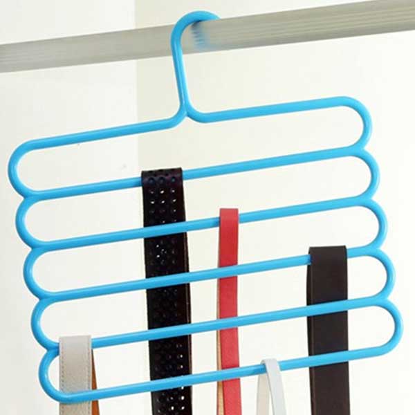 Pack of 2 (One Dollar Deal) 5 Layer Multifunctional Hangers