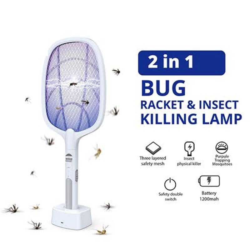 2 In 1 Rechargeable Mosquito Racket