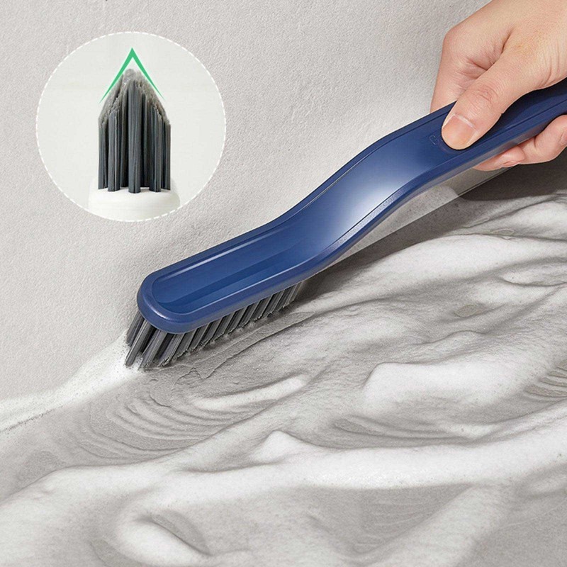 2-in-1 Multifunctional Kitchen and Bathroom Cleaning Brush with Clip