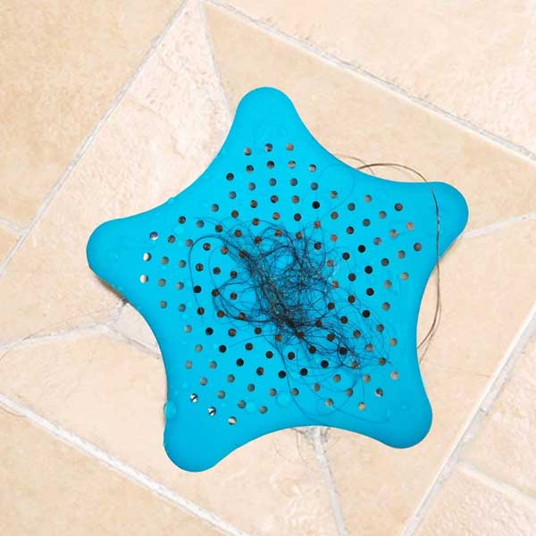 (Pack of 2) Star Silicone Drain Filter