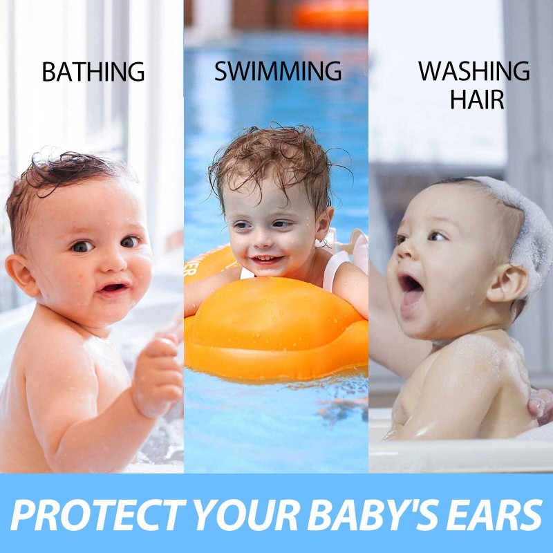 30pcs Baby Waterproof Ear Patch Stickers for Swimming Bath Protect Ear Care Paste