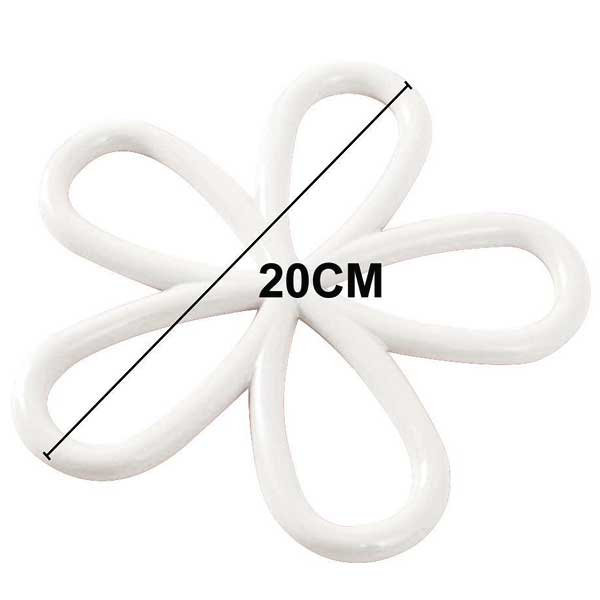 (One Dollar Deal) Flower Shape Silicone Placemat Holder