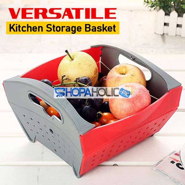 Versatile Kitchen Storage Basket