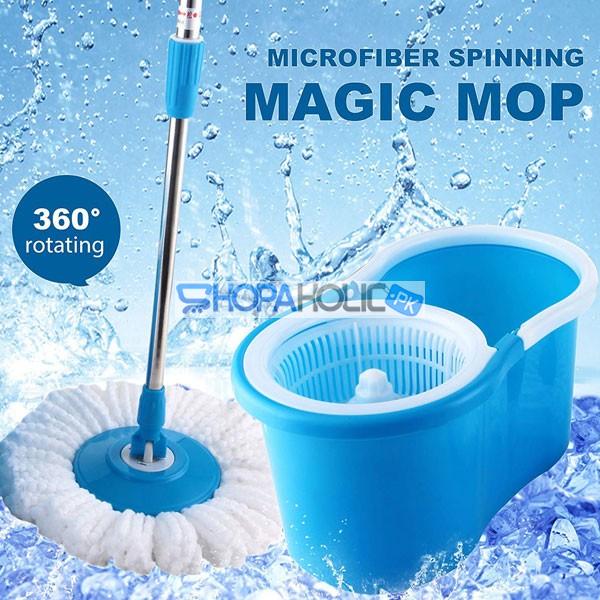 Magic 360° Spin Mop & Bucket System