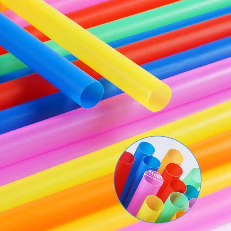 50pcs Colorful Flexible Bendable Reusable Straws for Kids